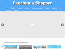 Tablet Screenshot of panchkulashopper.com